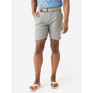 Faherty Shorts Mens Size 36 Gray Island Life Organic Cotton Casual Stretch
